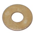 Midwest Fastener Flat Washer, For Screw Size 7/16" , Steel Zinc Yellow Finish, 8 PK 74744